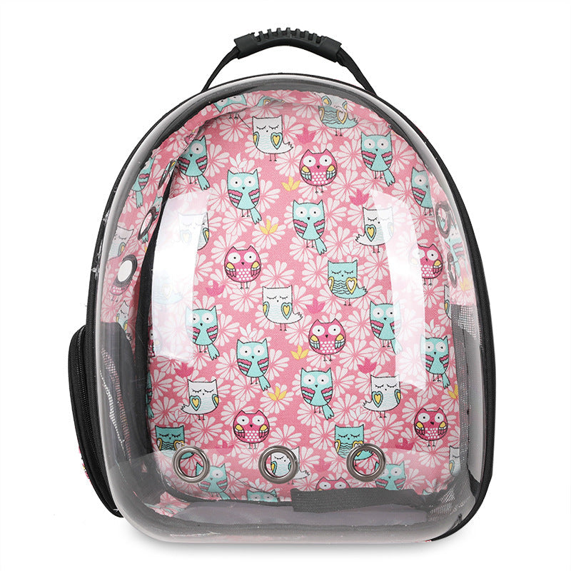 Fold-out cat/dog rucksack