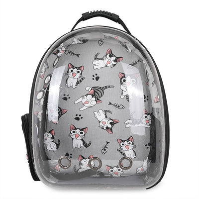 Fold-out cat/dog rucksack