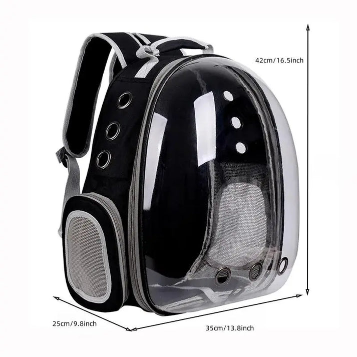 Fold-out cat/dog rucksack
