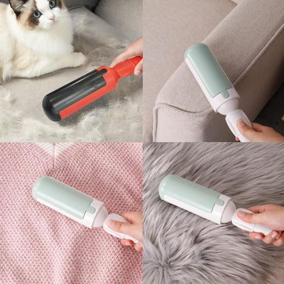 Simple pet hair roller