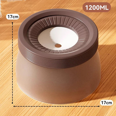 Leak-proof dog drinking bowl