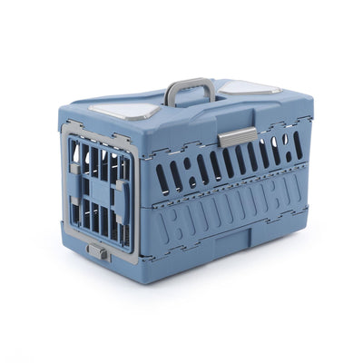 Foldable animal transport box