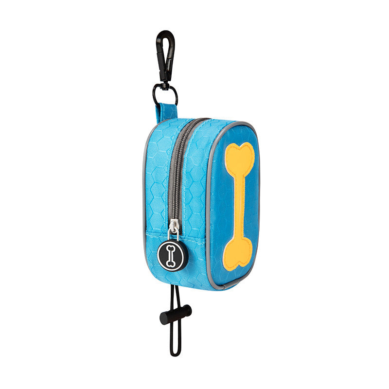 Handy poop bag dispenser
