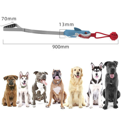 Interactive dog pull toy in various animal designs