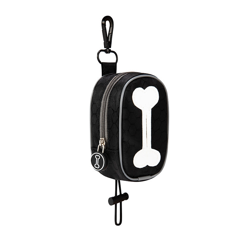 Handy poop bag dispenser