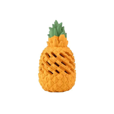 Indestructible pineapple chew toy for dogs