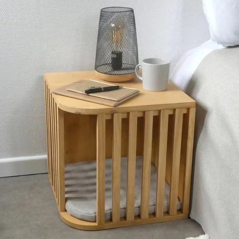 2in1 cat bedside table/cave