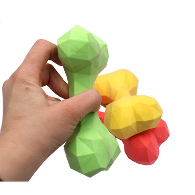 Interactive long-life dog chew bone