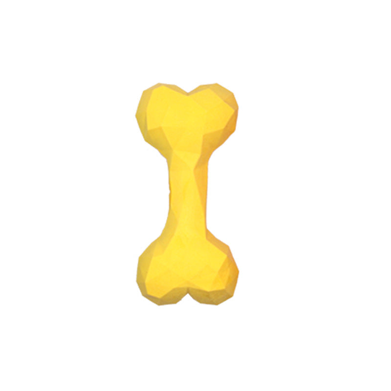 Interactive long-life dog chew bone
