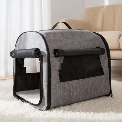 Practical foldable dog transport bag