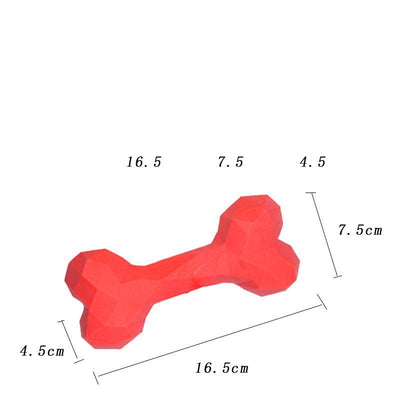 Interactive long-life dog chew bone