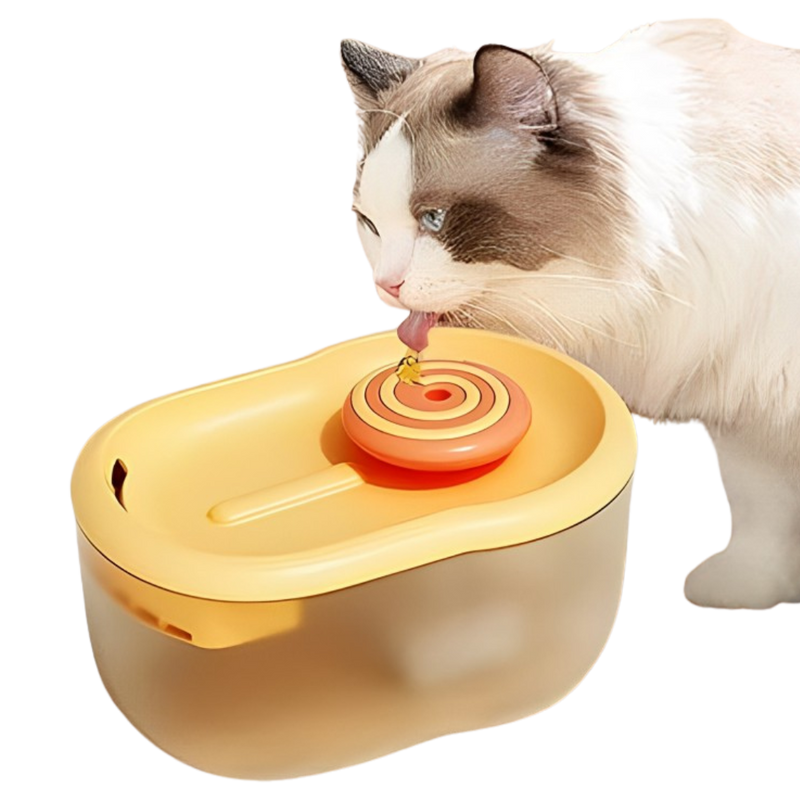 Lollipop water dispenser for pets