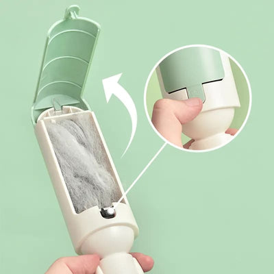 Simple pet hair roller